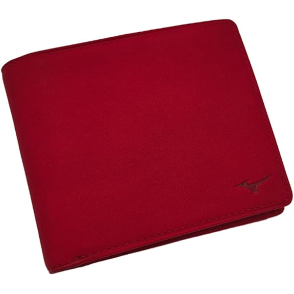 Amazon | [ミズノ] グラブ革二つ折り財布 (スムース) USAコルク | 財布
